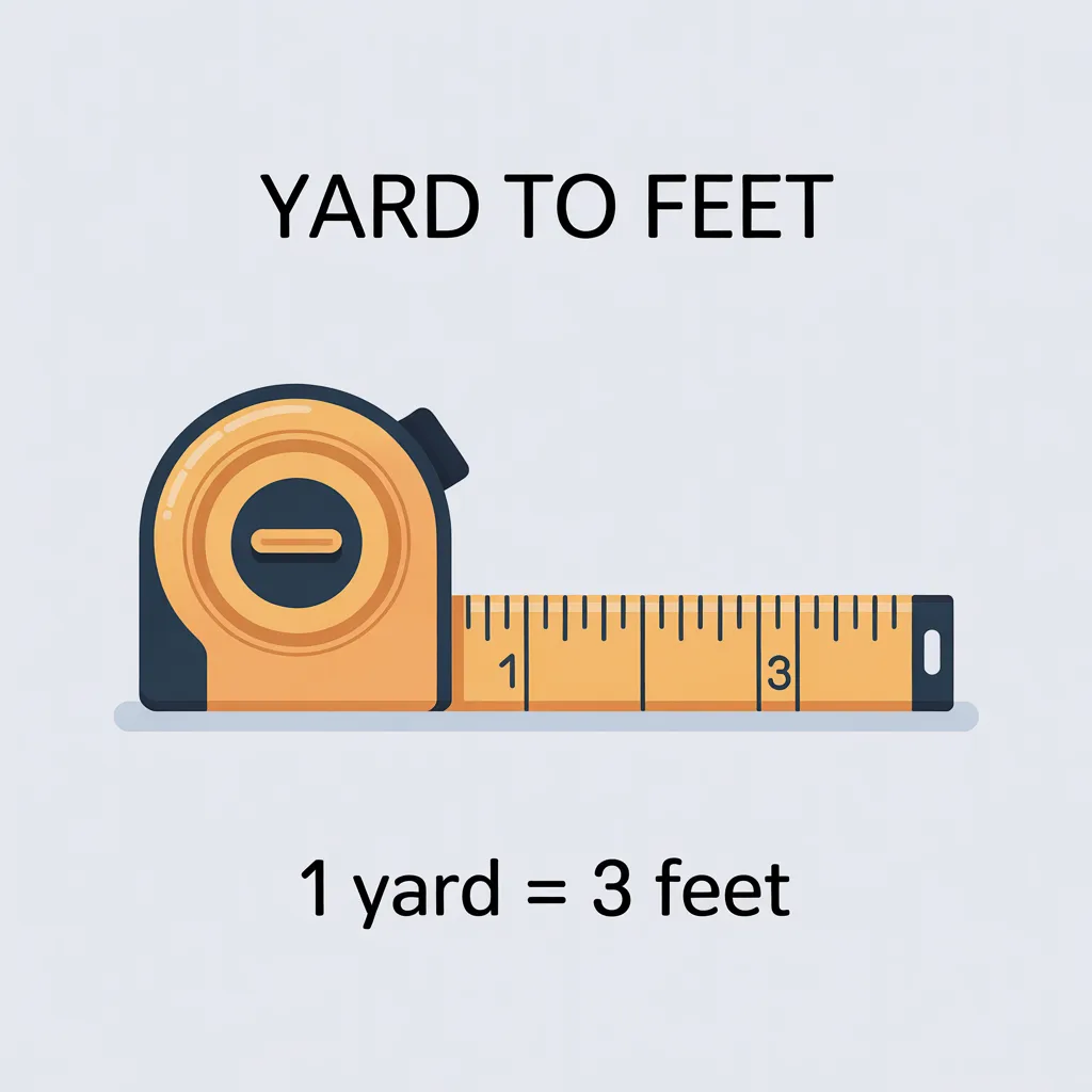 yard to feet converter